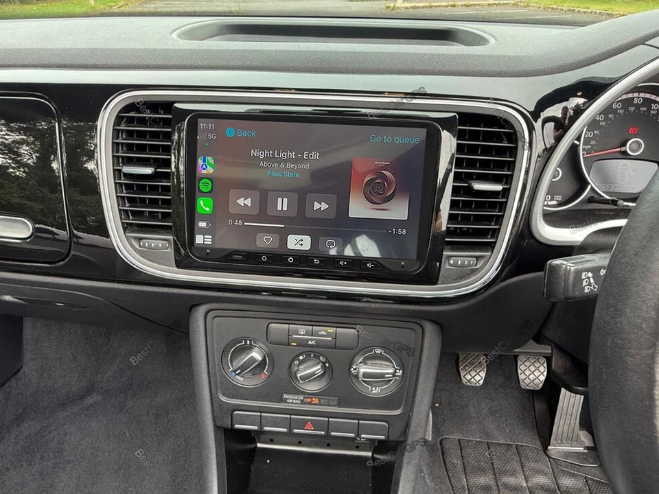 64G Android Auto CarPlay Car Stereo GPS WiFi Sat Nav 9" For VW Beetle 2011-2015 - Image 4 of 4