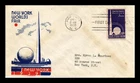 US COVER NEW YORK WORLDS FAIR FIRST DAY ISSUE SCOTT 853 CLIFFORD CACHET
