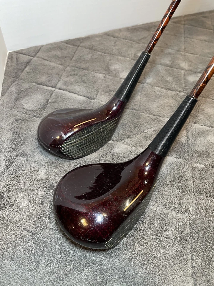 Vintage Golfsmith Jumbo XL 747 Drivers 1 & 3Golf Club Lot Of 2 Sterling Weaves - Image 3 of 4