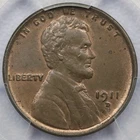 1911-D 1c Lincoln Wheat Cent - PCGS MS 63 BN