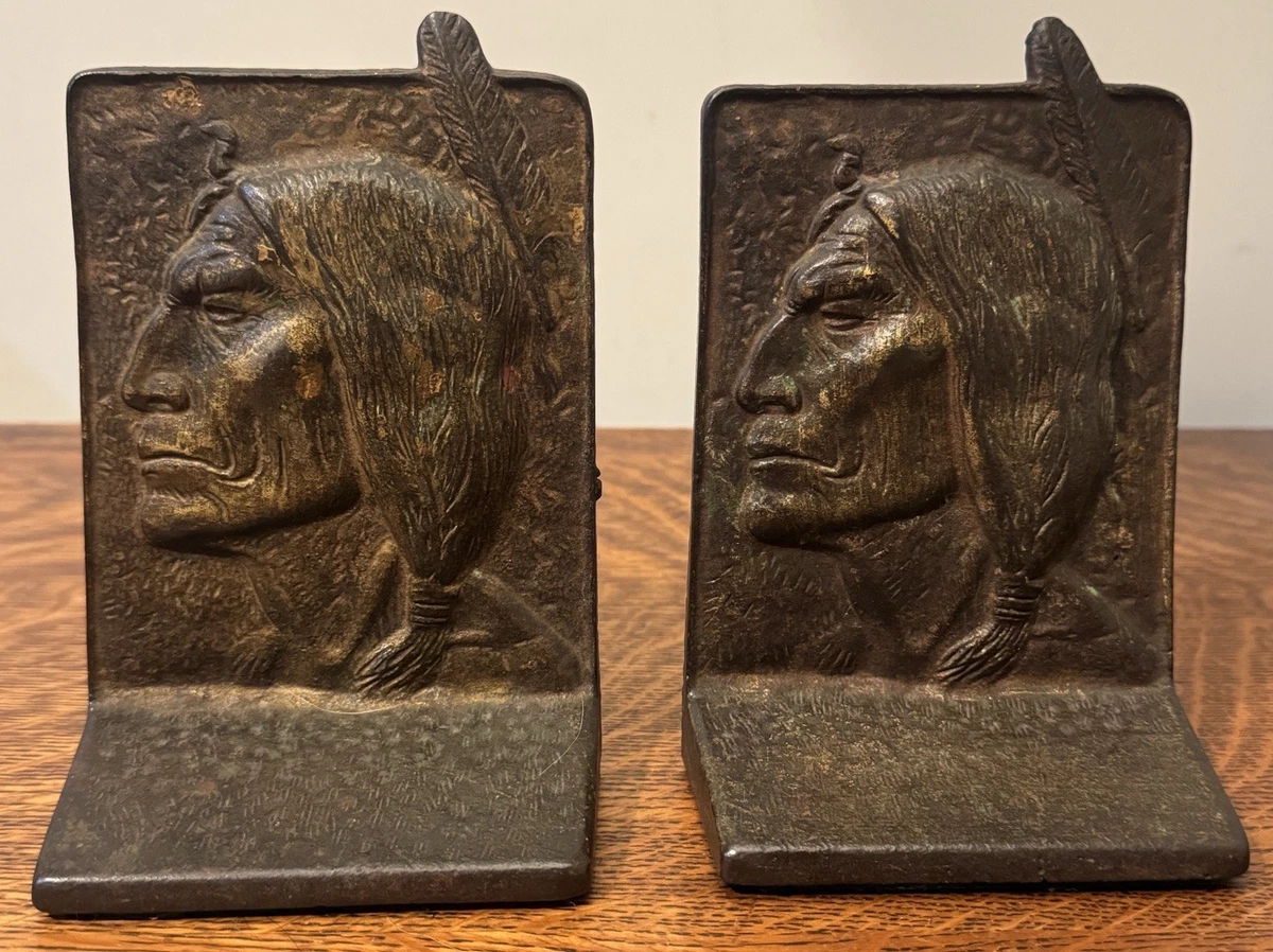 Antique Indian Bookends In Collectible Book Ends for sale | eBay