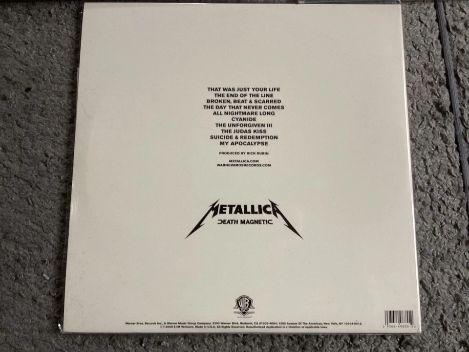 Metallica – Death Magnetic original Universal 2008 Pressung - Bild 2 von 2