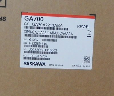 Yaskawa GA700 Series Inverter CIPR-GA70A2211ABAA-CAAAAA 45 kW 200 V US Free TAX