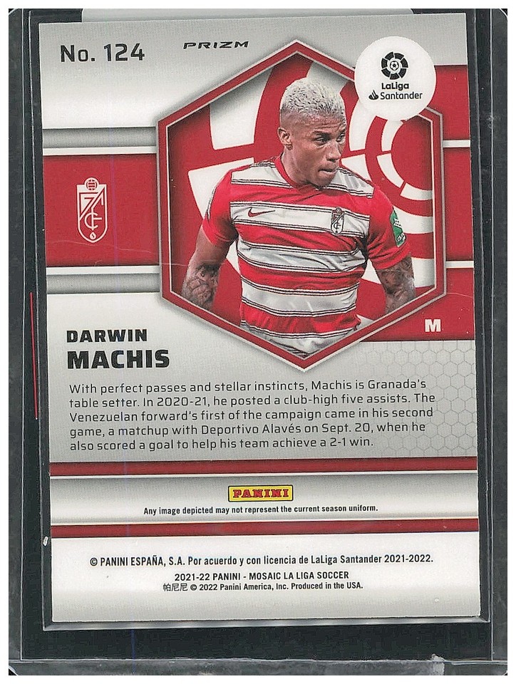 2021 Panini MOSAIC LA LIGA SOCCER Darwin Machís Prizm #124 | eBay
