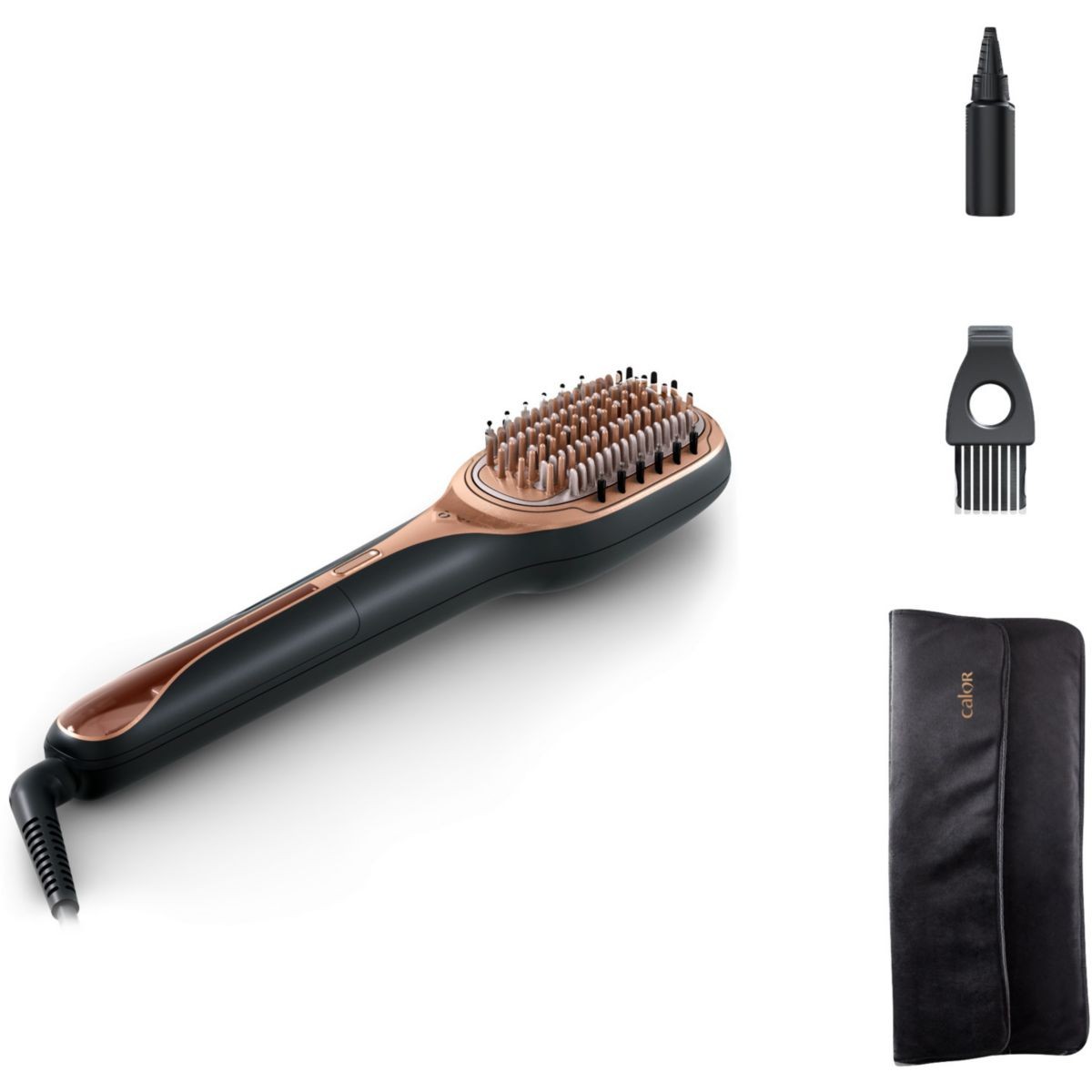 Brosse vapeur CALOR CF9940C0 réparatrice cheveux secs et abîmés