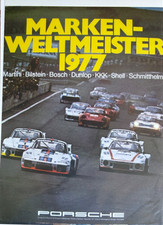 Porsche Factory Poster 1977 World Champion Porsche Factory Poster 1977 World Champion