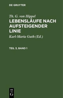 Th. G. von Hipp Th. G. von Hippel: Lebensläufe n (Gebundene Ausgabe) (US IMPORT)