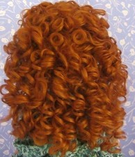 Vintage - Playhouse Collection - Doll Wig - Heather - Size 10 to 11 - Carrot Red
