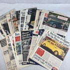 Vintage 1920s-1950s Plymouth Car Ads Full Page Magazine lot 50+