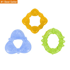 Bright Starts Chill  Teethe Water-Filled Bpa-Free Baby Teething Toy, Ages 3 Mon