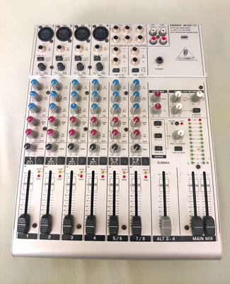 Behringer Eurorack UB1204-PRO Mischpult 12-Kanal 4-Bus EQ Phantom XLR