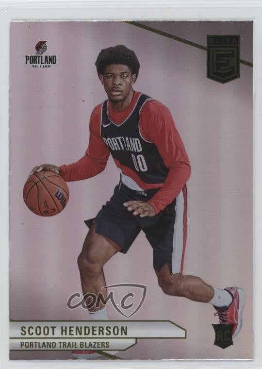 2023-24 Donruss Elite Rookies Scoot Henderson #233 Rookie RC v3r