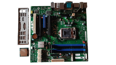 Fujitsu Motherboard D3231-S11-GS3 mit Intel Prozessor + Blende /Neuwertig
