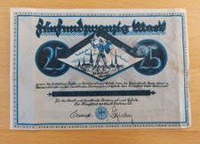 Notgeld Stadt Dortmund Hörde Landkreise 25 Mark Papiergeld 1922