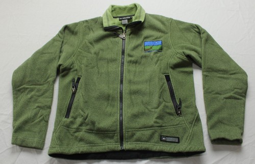 REI Unisex Kids Fleece Lined Full Zip Pathways To Healing Jacket CL8 Green Small
