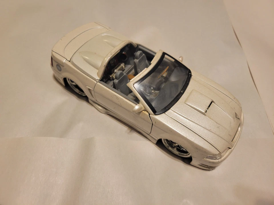 Lot of 4 cars 3 Jada 1 Saico monte carlo 454 diecast mustang Lexus 53 chevolet - Image 3 of 4