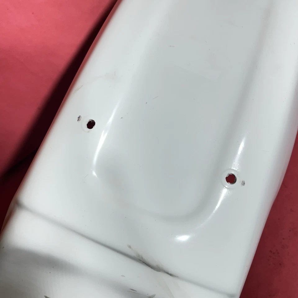 Guardabarros trasero Maier MX blanco para Suzuki DR350/DR350SE/DR250/DR350S/DR250S/DR250SE Foto 4 de 4