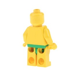 1x Lego Minifigure Pirates I Islander King Kahuka Bone Chain 6236 pi069 pi068
