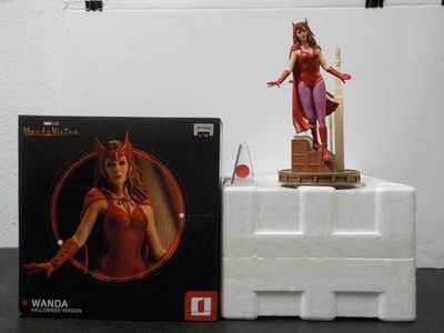 G827 Marvel 1:10 Art Scale Series Wandavision 9''Statue Wanda Halloween Version