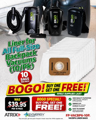 ATRIX Full-Size Backpack Vacuum Liner Bags (10 Pack)