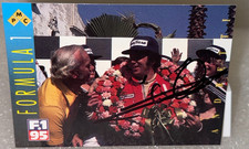 Mario Andretti  signed F1 Card - 1995 F1 Grand Prix Collection (MPC) - Card #27