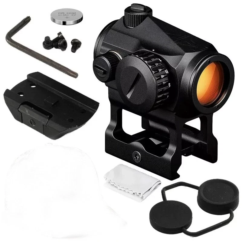 Viseur Point Rouge Mini Pour Escopette 3-4 MOA Aire Métal Neuf