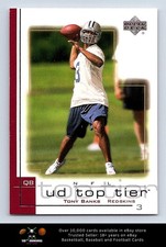 2001 Upper Deck Top Tier FOOTBALL #46 Tony Banks