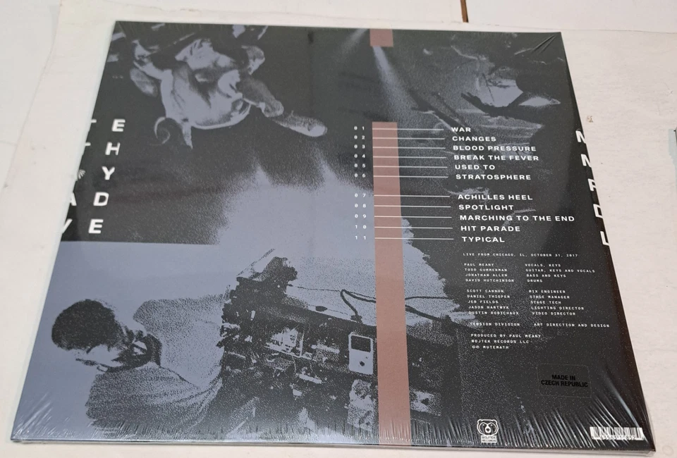 Mutemath Play Dead Live From Chicago Vinyl LP OOP Out of Print New Sealed  - Image 2 of 4