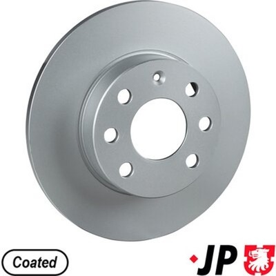 2x JP GROUP Bremsscheibe JP 1263104500 für CORSA X01 OPEL F08 F68 W5L 16V CDTi