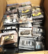 James Bond 007 Diecast Car Collection — Large Lot Boxed — DeAgostini Magazine