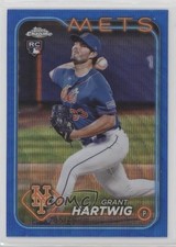 2024 Topps Chrome Blue Wave Refractor 45/75 Grant Hartwig #45 6fs