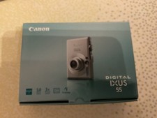 Canon Digital Ixus 55 Camera And Accessories Working
