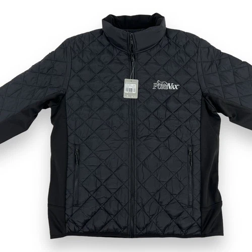 TRIMARK MENS XL Rougemont Hybrid Insulated Jacket Water Resistant w PUREVAX LOGO image 10