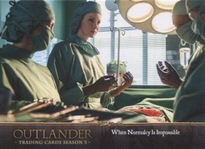 Outlander Season 3 Canvas Base Card #27 When Normalcy is Impossible