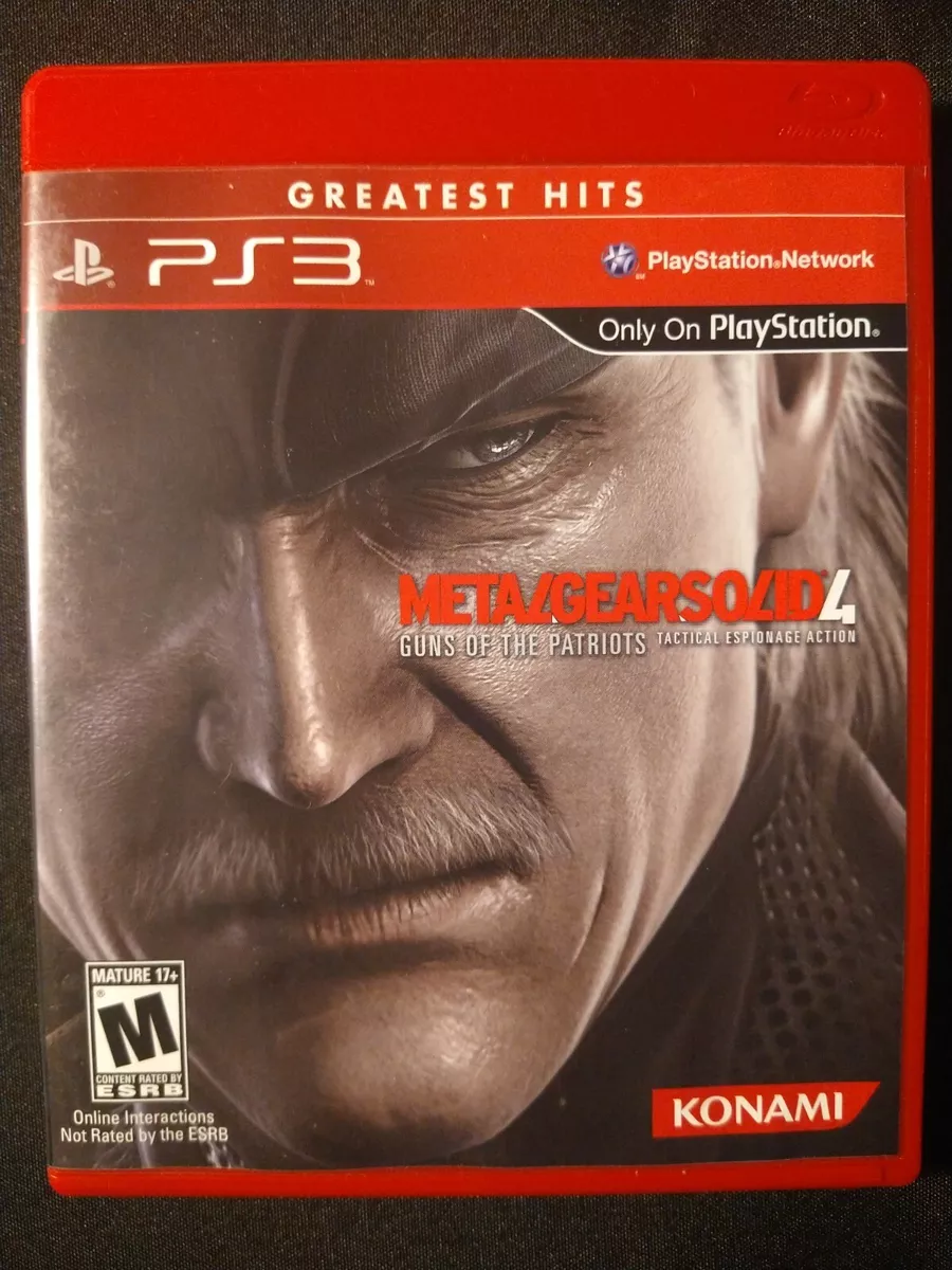 METAL GEAR SOLID 4: GUNS OF THE PATRIOTS PS3 DIGITAL