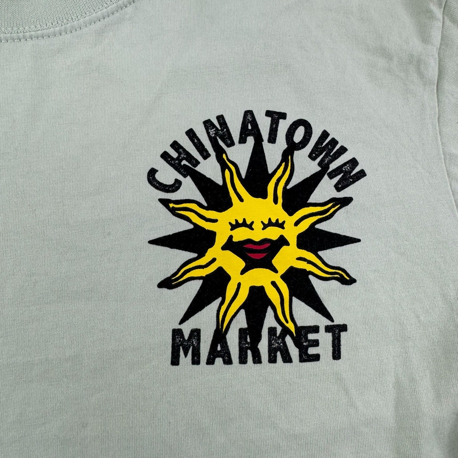 Chinatown Market X Smiley Mint Short Sleeve Cotto… - image 2