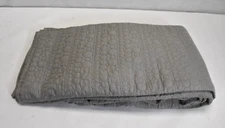 Horimote Quilt Set Queen Beige Classic Geometric Spots Stitched Pattern Stone