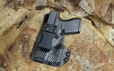 Gunner's Custom Holster fits Glock 43 & 43x Streamlight TLR-6  IWB FOMI clip