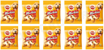 PEDIGREE MARKIES Dog Treats Biscuits with Vitamins & Minerals Omega3 10x 150g