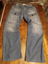 G Star Storm Elwood Loose Post Embro W33/L32 Jeans Hose Raw D413/10