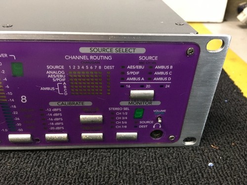 APOGEE AD-8000 24 Bit 8 Channel Digital Audio Converter Confirmed Operation F/S - Picture 6 of 7