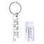 thumbnail 14  - I Love You More Most The End I Win Couples Novelty Keyring Steel Keychain Gift