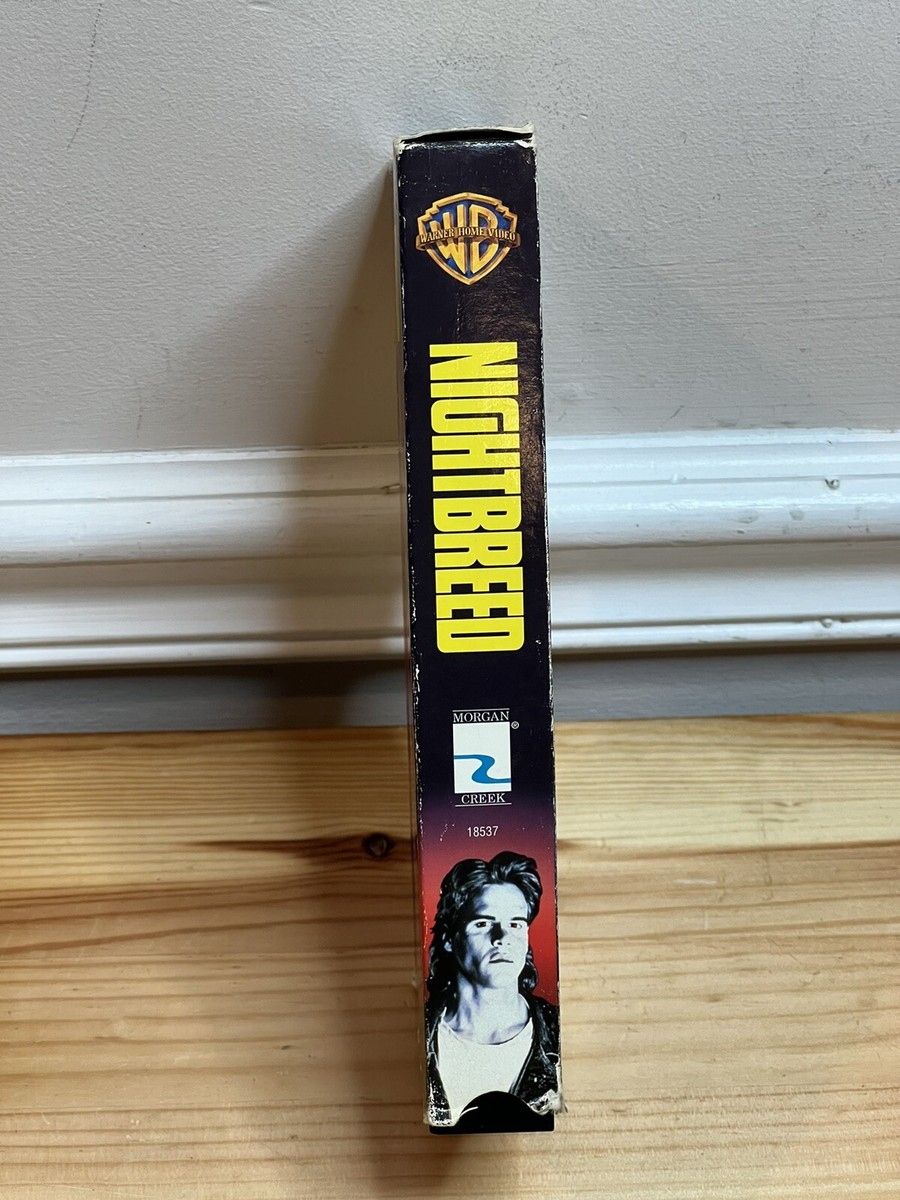 Night Breed (VHS, 1990) Clive Barker Hellraiser Cult Classic