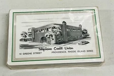 Vintage Telephone Credit Union 1960’s? Playing Cards RediSlip - NEW!! (E2B2)