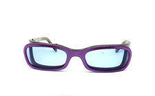 Women's Vintage 90s Sunglasses Plastic Made In Italy New Purple EYE'DC