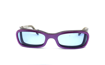 Sonnenbrille Damen 90er Vintage Kunststoff Made Italy Neu Lila EYE'DC