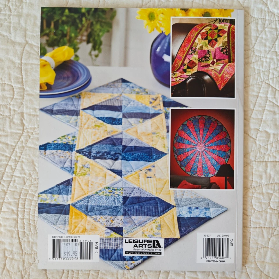 Leisure Arts Geometric Quilts - Book of 12 Quilting Projects #5607 - Image 2 of 4