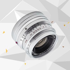 Light lens lab Lens 35mm F2 Silver Chrome For Leica Summicron M M6 M240