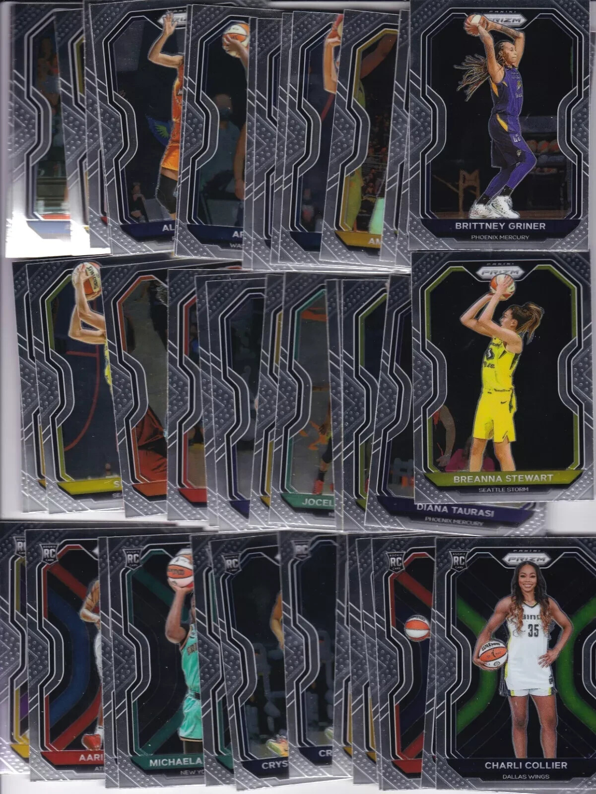 2021 Panini Prizm WNBA  BASKETBALL-FINISH YOUR SET BASE R/C's & STARS