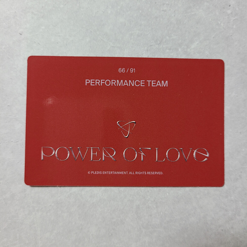 SEVENTEEN トレカ　POWER OF LOVE dee on X: 